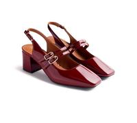GIOSEPPO Zapatos Destalonados Estilo Mary-Jane TACÓN Efecto Charol SODUS