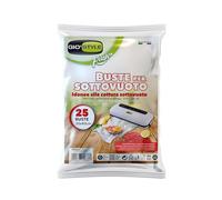GIO'STYLE 25 bolsas para envasado al vacío Fresh | 30 x 40 cm | Aptas para la conservación y la cocción al vacío | BPA free | Made in Italy