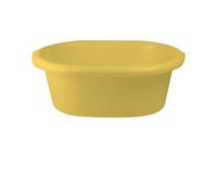 GIO'STYLE Barreño Ovalado Colors | Ideal para la Limpieza | Amarillo | 18 L | Polipropileno