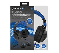 Gioteck - Auricular Flow 400 Wireless Rf, Color Negro/Azul