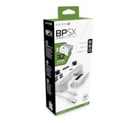 Gioteck Batería de Alta Capacidad (1400 mAh) para Mando inalámbrico Xbox Series X S, 32 Horas de duración, Incluye Cable Plug and Play de 3 Metros, Color Blanco