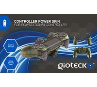 Gioteck - Controller Power Skin, Batería Incorporada, Color Camo (PlayStation 4)