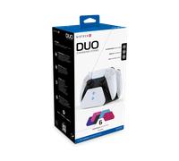 Gioetck Duo Base de Carga para 2 mandos PS5 dualsense con 6 Carcasas de Color Intercambiables