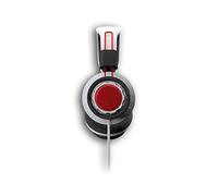 Gioteck Auriculares estéreo TX-40 multiplataforma con cable blanco y rojo (PS4)