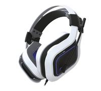 Gioteck HC9 Wired Stereo Over Ear Headset for PS5/PS4, Xbox Series X, Switch, PC - White & Blue - Extreme Comfort - Immersive Sound