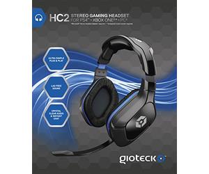 Gioteck - Headset Stereo Con Cable HC2