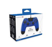 Mando - Gioteck VX4, Para PS4 o PC, Con cable, Ergonómico, Azul