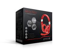Gioteck - Pack auricular estereo con cable XH-100 Rojo + funda semirrigida + Kit de proteccion de pantalla + 2 grips para sticks (Nintendo Switch)