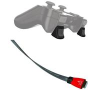 Gioteck Paquete Cable HDMI + Real Triggers Botones para Sony PS3 Consola + Mando