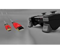 Gioteck Play & Charge Pack Cable USB + Gatillos Reales Para Sony PS3 Controlador