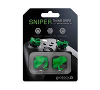 Gioteck - Stgx Xbx - Funda Protectora de Silicona para Mando Xbox Series X S, Protección para Joysticks, Antideslizante, Precisión Grips para Xbox Series Camuflaje Verde (Nintendo Switch)