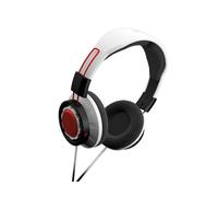 Gioteck Auriculares estéreo TX-40 multiplataforma con cable blanco y rojo (PS4)