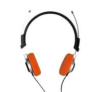 Gioteck - TX20 - Vintage Cascos Gaming, Cable Audio Jack 3,5 mm, Control de sonido, Driver 23 mm, Cascos con Microfono para PS4, Xbox One, Nintendo Switch y PC (Naranja) (PS4)