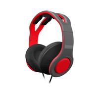 Gioteck - Tx30 - Cascos Gaming, Cable Audio Jack 3,5 Mm, Control de Sonido, Driver 40 Mm, Cascos con Microfono para Ps4, Xbox One, Nintendo Switch y PC (Rojo y Gris) (Ps4)
