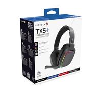 Gioteck TX5+ Duo - Auriculares inalámbricos para Nintendo Switch 1/2, PS5, PC, dongle de Baja latencia, RGB Personalizable