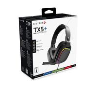 Gioteck TX5+ RGB Wired Headset Compatible with Switch, PS5, Xbox Series S X, PC