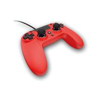 Gioteck - VX4 - Mando PS4 Wired, Controlador Cableado para la Playstation 4, 3,5 mm Puerto de Audio, Soporta vibraciones y movimientos, Compatible con PS4 y PC Rojo (Windows 8.1) (VX4PS4-43-MU)