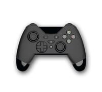 Gioteck - WX4 - Manette Switch sans fil Bluetooth, Autonomie 12 Heures, LED Niveau de Batterie, Support Vibrations et Mouvement, Manette pour Nintendo Switch et PC Noir (Windows 8.1)