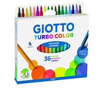 Giotto 0726 00 Turbo Color Rotuladores Multicolor, 36 Colores