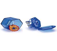 Giotto 233000 - Sacapuntas de 3 agujeros, colores variados