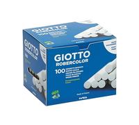 Giotto 3 x tizas para pizarra, blancos, caja de 100 unidades - 3 paquetes de 100 unidades