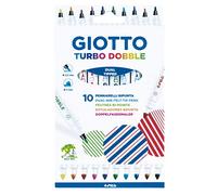 Giotto Rotuladores 424600 – Punta doble, pack de 10