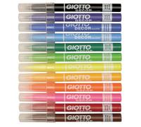 Giotto 494900 Marcadores De Fibra Textil - Paquete De 12