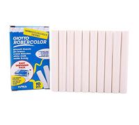 Giotto 5 x Tiza Robercolor blanco de 10 - 5 paquetes de 10 unidades