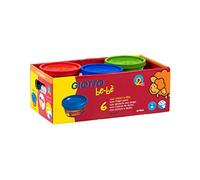 Giotto be-bè 468100 - Pintura de Dedos, 6 Botes de 100 ml