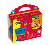 Pintura Dedos GIOTTO be-bé 150 ml., Caja x4 Colores