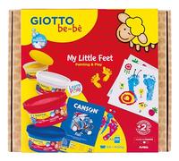 GIOTTO be-bè, Set Creativo de Pintura, My Little Feet, 5 piezas