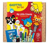 Giotto be-bè, Set Creativo para Colorear, My Little Friends, 20 piezas