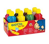 GIOTTO be-bè, Témpera Schoolpack, Botella Bio PET, Dermatológicamente Testado, 250 ml