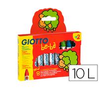 Giotto Bebe Lápiz De Cera c/ 10 Unidades