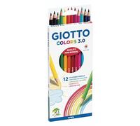 Giotto Colors 3.0 Estuche de 12 Lápices de Color