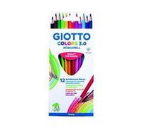 Giotto colors aquarell 3.0 lápices de colores acuarelables, estuche 1