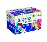 Giotto decor pintura a base de agua 25 ml 6 pieza(s)