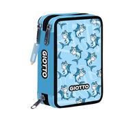 Giotto Estuche 3 cremalleras crypto-puppets Sharks - Stilnovo
