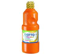 Giotto f535305 tempera 500 ml botella naranja