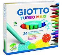 Giotto Giotto - Rotuladores de fibra Turbo Maxi (24 unidades)