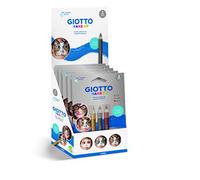 GIOTTO Make Up, Lápices cosméticos suaves con nueva fórmula que se lava fácilmente de la piel, Mina cosmética 6,25mm, Colores Surtidos, 3 unidades