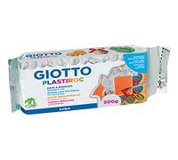 GIOTTO Plastiroc - Pan 500 g de plastilina autoendureciente blanca