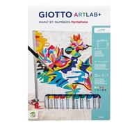 GIOTTO Set Creativo, Artlab+ Pintura por Números, Caja de cartón, 14 piezas
