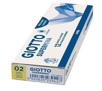 GIOTTO Supermina 12 pzs. Crayones Color Amarillo Limón N. 02