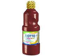 Giotto témpera escolar 500 ml botella marrón