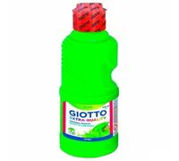 Giotto Témpera Fluo Verde 250 ml (8 Unidades)