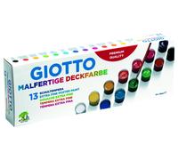 Giotto Témpera Surtido 18 ml, Estuche 13 Unidades