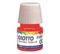 Giotto Témpera uso escolar 25 ml (Rojo)