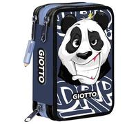 Giotto Tris - Estuche con 3 cremalleras CRYPTOPUPPETS Panda