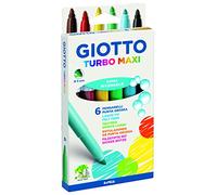Giotto Turbo Maxi Rotuladores, Estuche 6 unidades